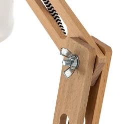 Bordlampe Skansen, justerbar, hvid^Lamkur Clearance