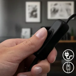 Briloner Bordlampe Skriva, beige, metal, GU10, 38 cm, drejelig