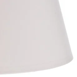 Bordlampe Soho, konisk Højde 33 cm, hvid^Luminex