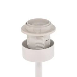 Bordlampe Soho, konisk Højde 33 cm, hvid^Luminex