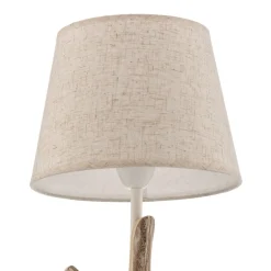 Bordlampe Stellina, stofskærm, søstjerne-dekor^ONLI New