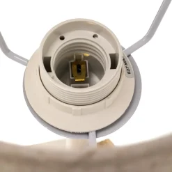 Bordlampe Stellina, stofskærm, søstjerne-dekor^ONLI New