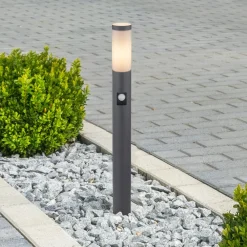 Globo Boston stibelysning, højde 80 cm, med sensor