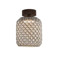 Bover Udendørs Loftlamper>Nans PF/21 LED udendørs loftslampe, brun