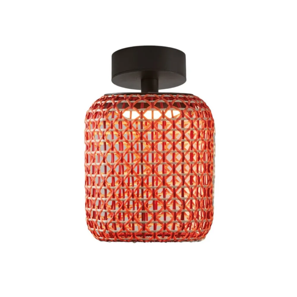 Bover Nans PF/21 LED udendørs loftslampe, rød