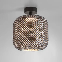 Bover Nans PF/31 LED udendørs loftslampe, brun
