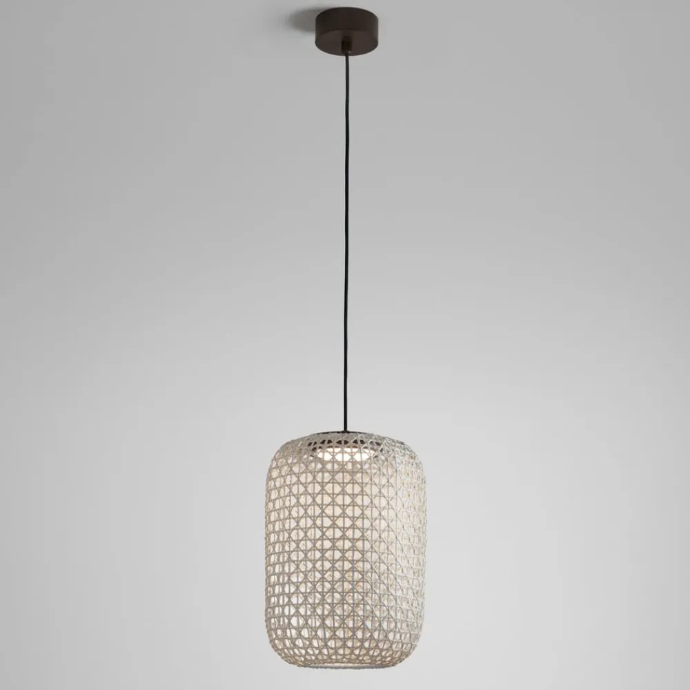 Bover Udendørs Pendellamper>Nans S/31.2 LED udendørs pendel, beige