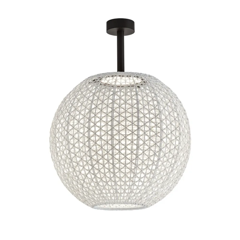 Bover Udendørs Loftlamper>Nans Sphere PF/60 LED udendørs loftslampe beige