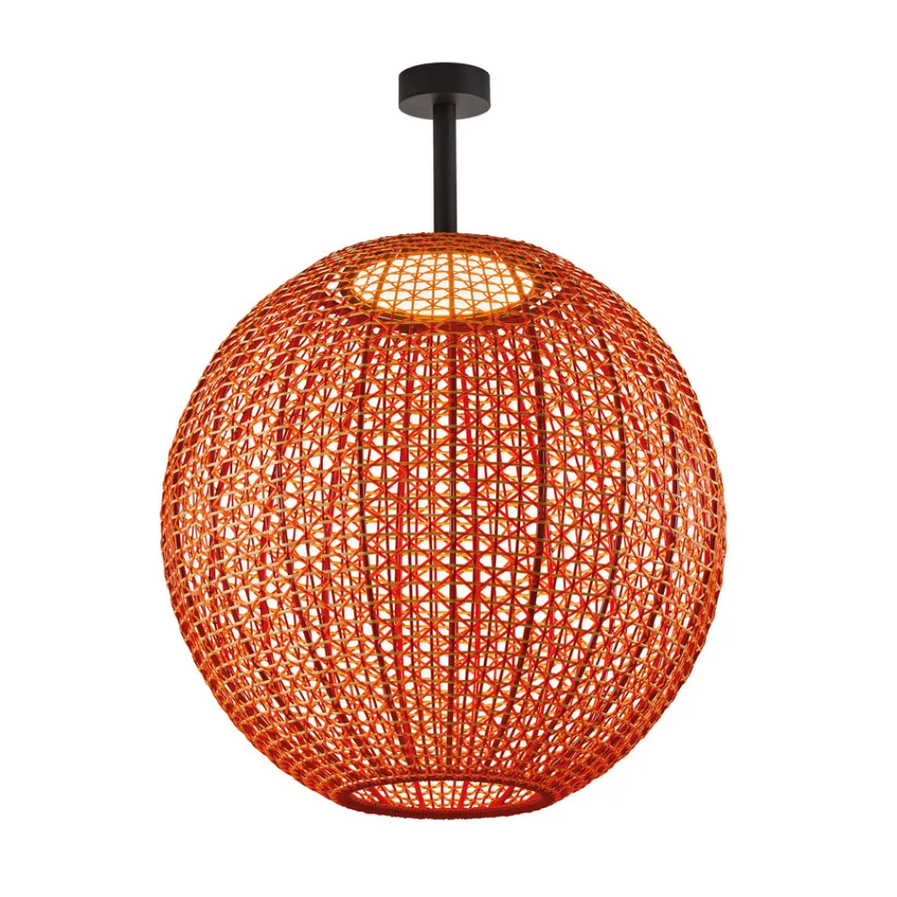 Bover Udendørs Loftlamper>Nans Sphere PF/60 LED udendørs loftslampe rød