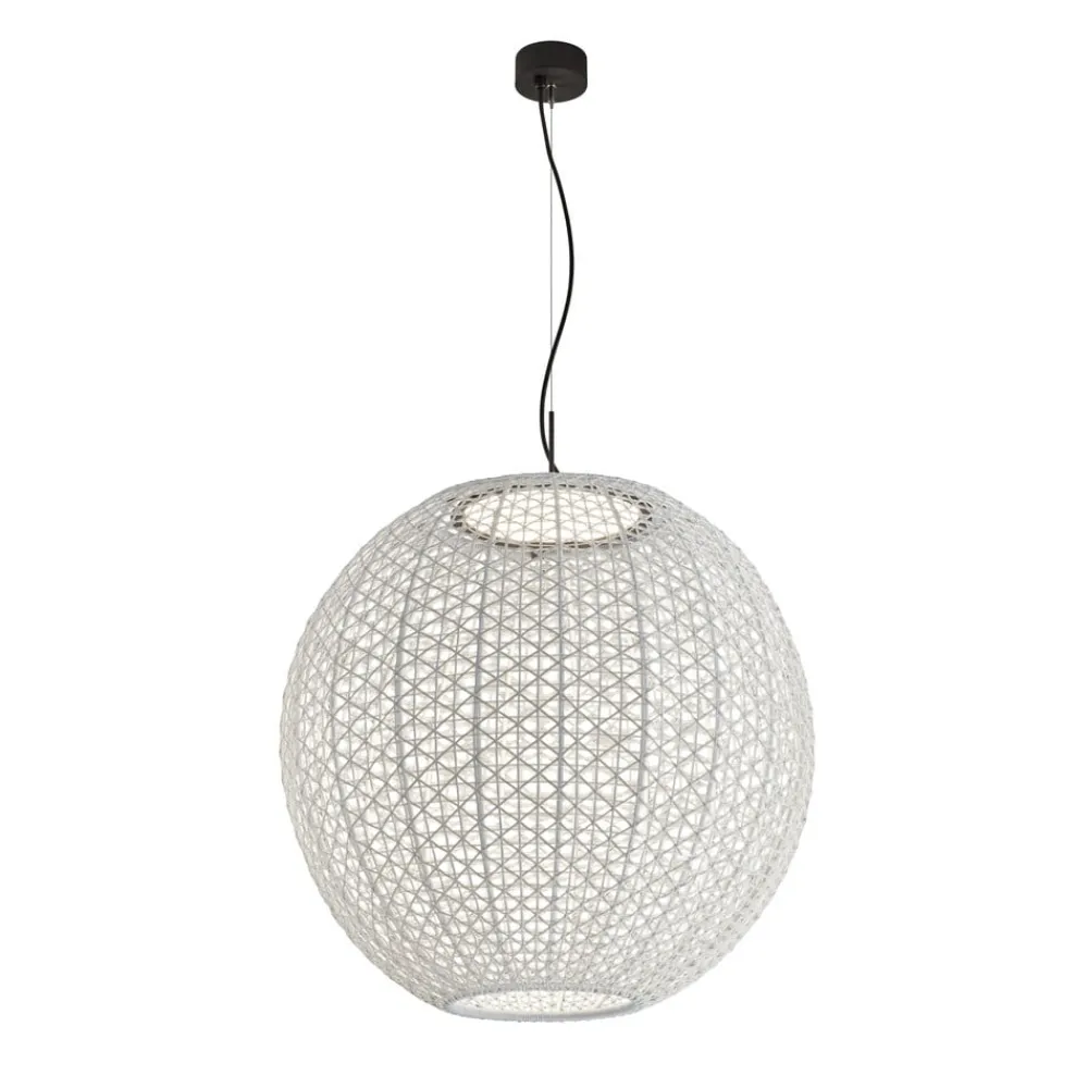 Nans Sphere S/80 LED udendørs pendel beige^Bover Discount