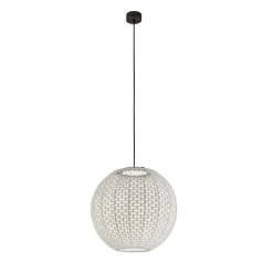 Bover Udendørs Pendellamper>Nans Sphere S/60 LED udendørs pendel beige