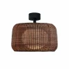 udendørs loftlampe Fora, grafitbrun/brun, Ø 50 cm^Bover Sale