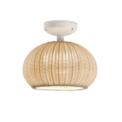 udendørs loftlampe Garota, hvid/elfenbensfarvet^Bover