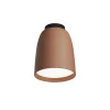 Bover udendørs loftlampe Nut, terracotta, aluminium/stål