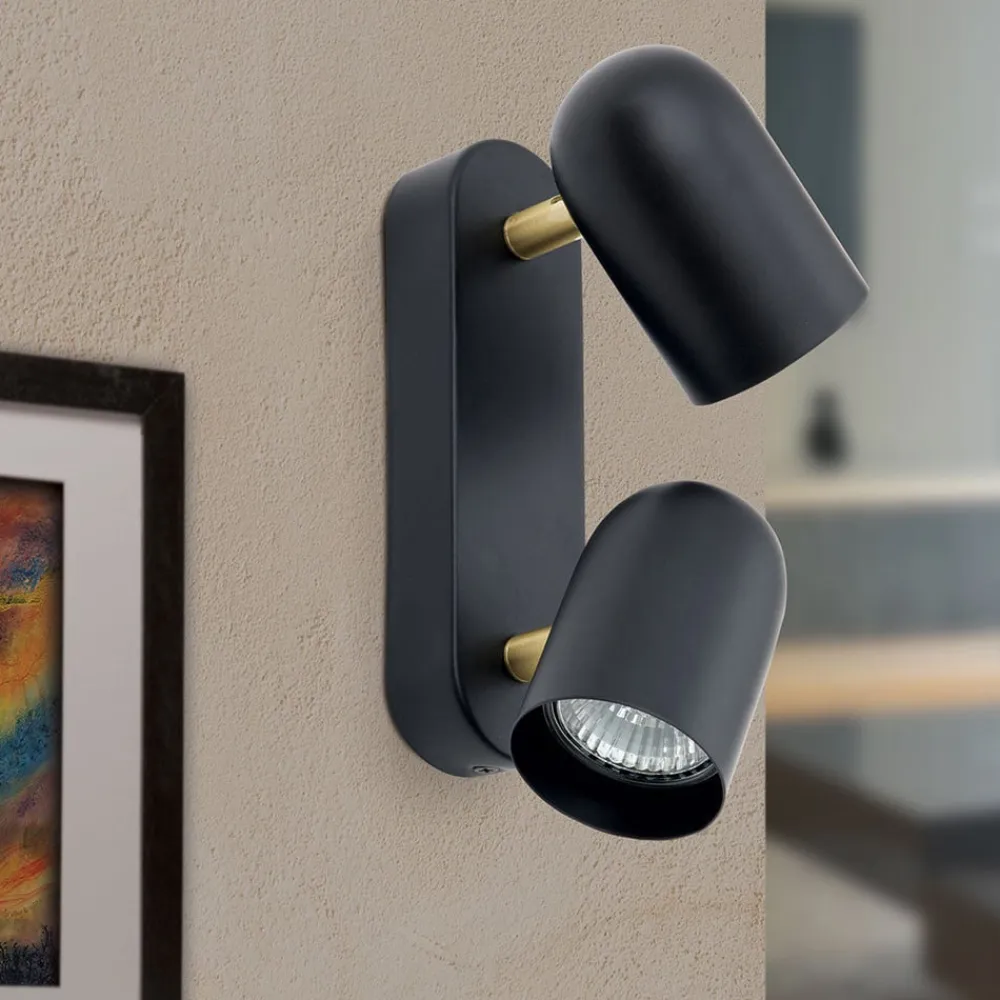 ORION Bradley væglampe 2 lyskilder, drejelig