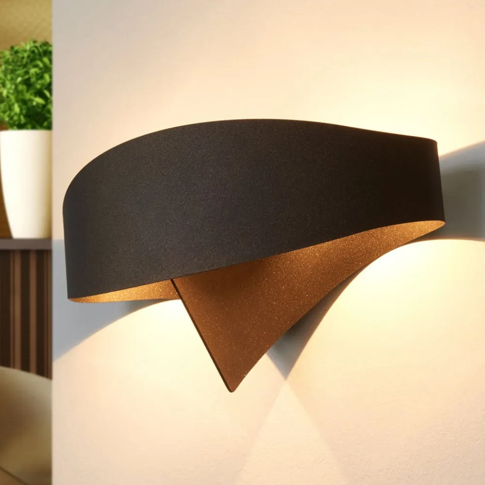 Bronze væglampe Scudo^Selène Hot