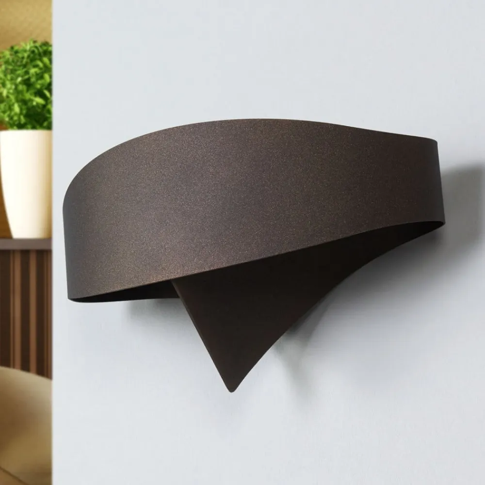 Bronze væglampe Scudo^Selène Hot