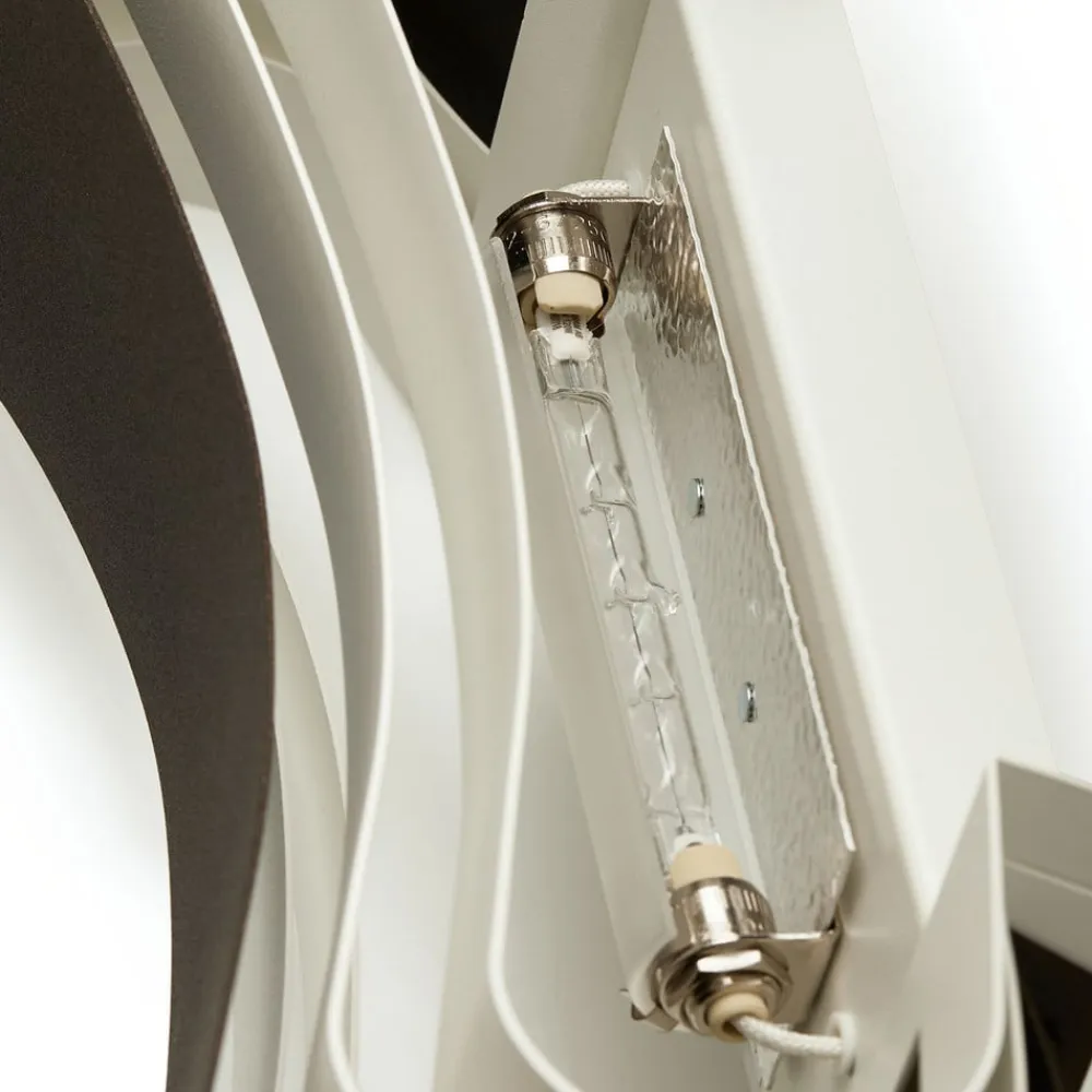 Bronzefarvet væglampe Ionica^Selène New