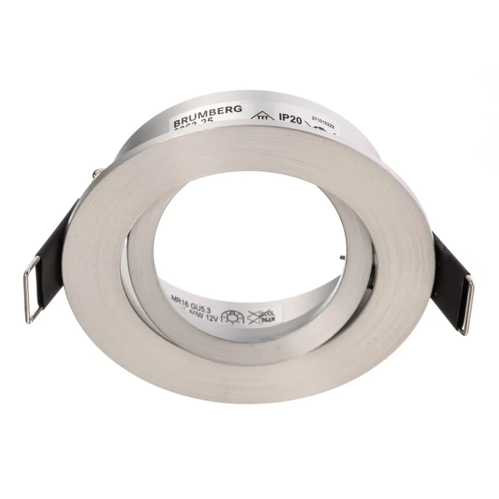BRUMBERG Loftlamper|Spotlights>0063 downlight, rundt, aluminium