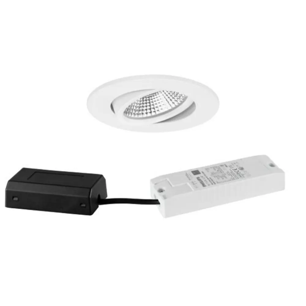 BRUMBERG Loftlamper>BB23 indbyg. IP65 DALI montageboks hvid