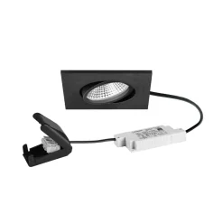 BRUMBERG BB25 indbygningsspot IP65 RC tilslutningsboks sort mat