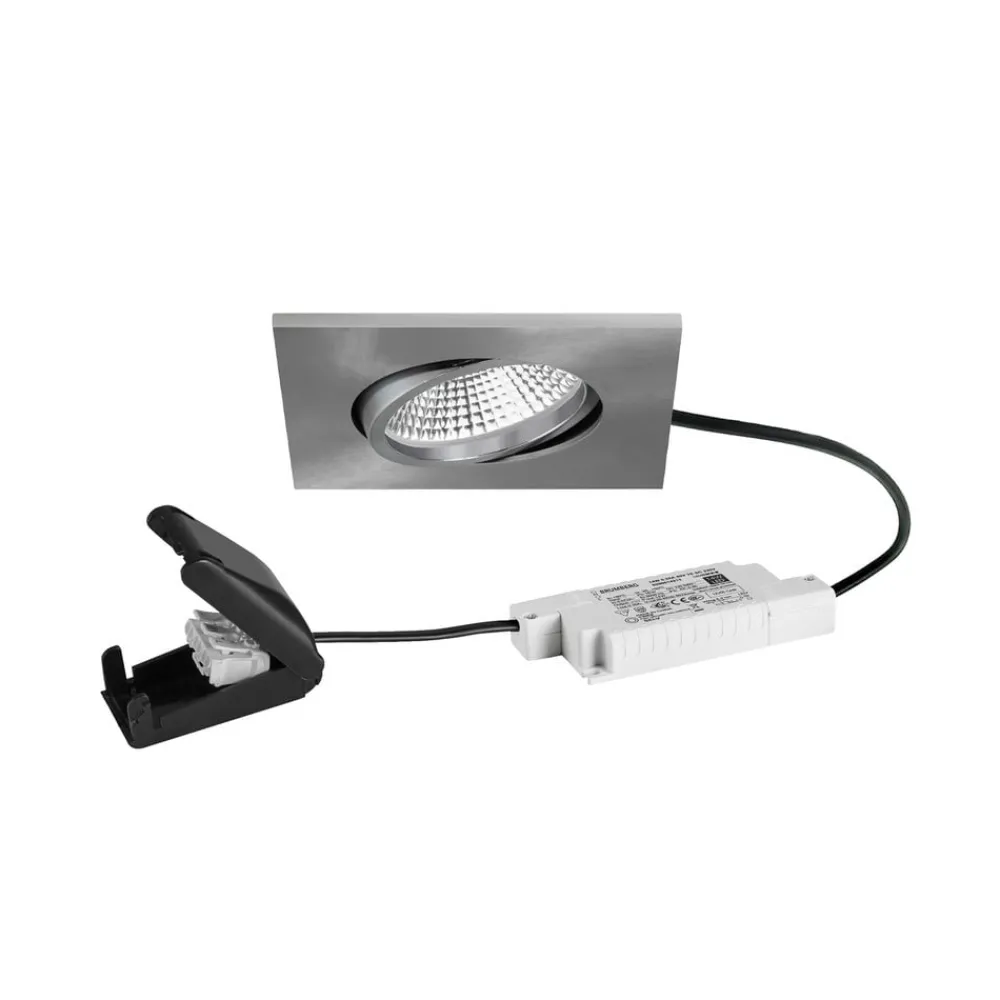 BB25 indbygningsspot IP65 RC tilslutningsdåse mat nikkel^BRUMBERG Hot