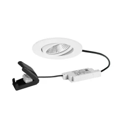 BRUMBERG Loftlamper|Indbygningsspots>BB23 LED-spot IP65 RC-dim tilslutningsboks struktureret hvid