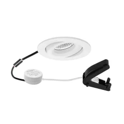 BB34 RC driver rund tilslutningsdåse struktureret hvid^BRUMBERG Clearance