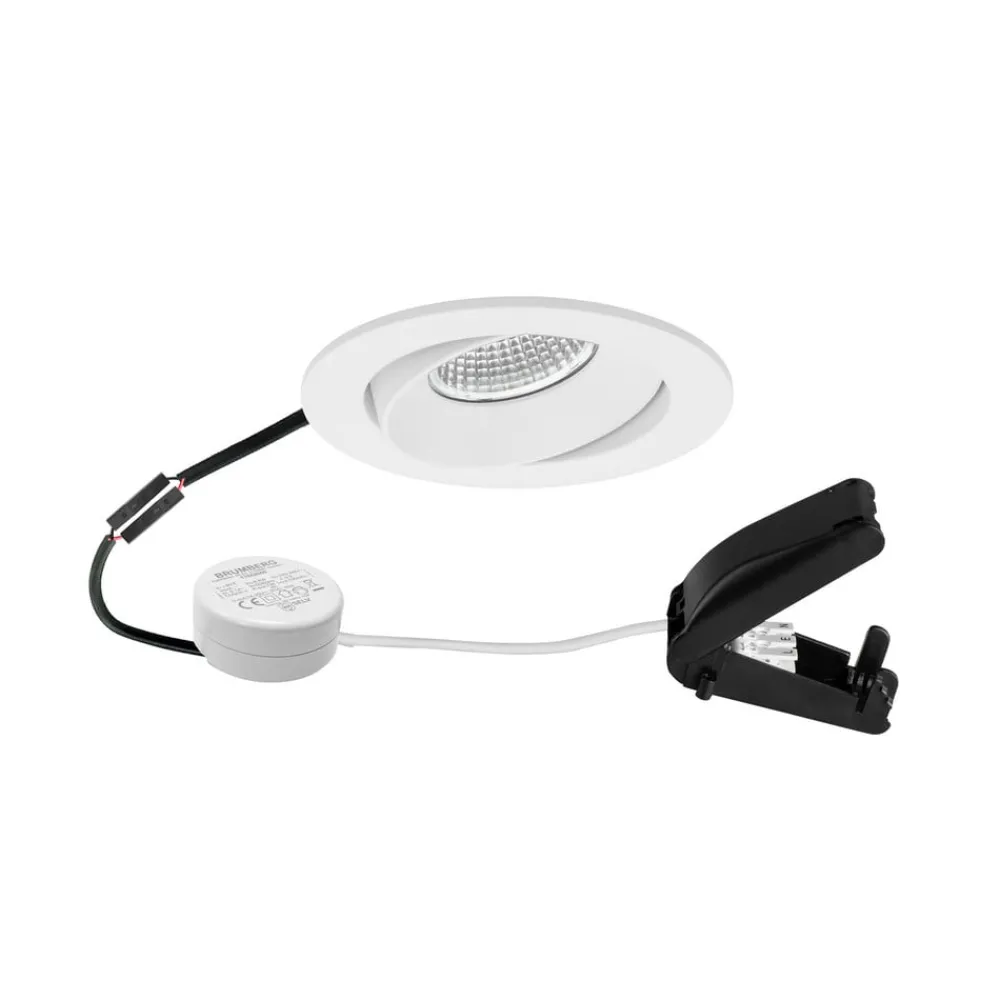 BB35 RC driver rund tilslutningsdåse struktureret hvid^BRUMBERG Best