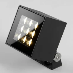 Blokk LED påbygningsspot til udendørs brug 11x11cm^BRUMBERG Best