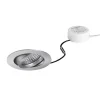 LED indbygningsspot Tirrel-R, RC, rund driver, mat aluminium^BRUMBERG Discount