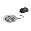 BRUMBERG LED indbygningsspot Tirrel-R, on/off, mat aluminium