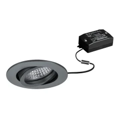 BRUMBERG Indbygningsspots>LED indbygningsspot Tirrel-R, on/off, mat titanium