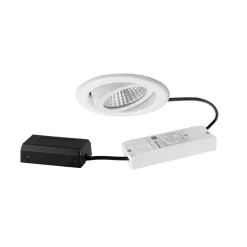 BRUMBERG Arbejdsrum/Kontor|Indbygningsspots>LED indbygningsspot BB09, DALI, tilslutningsboks, hvid