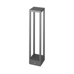 BRUMBERG LED stibelysning Abee, grafit, IP54, højde 65 cm