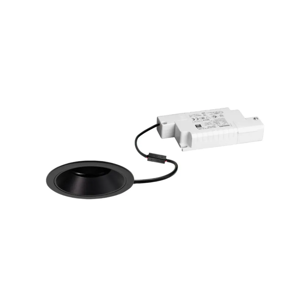 BRUMBERG Indbygningsspots>LED-indbygningsdownlight Binato RC-dæmpbar 2700K sort