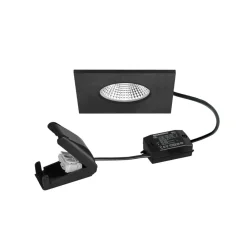 BRUMBERG Loftlamper|Indbygningsspots>LED-spot BB21 IP65 on/off tilslutningsboks sort mat
