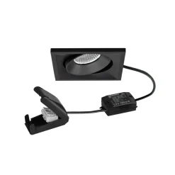 LED-spot BB38 on/off-tilslutningsdåse struktureret sort^BRUMBERG Online