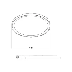 BRUMBERG Arbejdsrum/Kontor>loftlampe Sunny Midi, DALI, 3.000 K, hvid