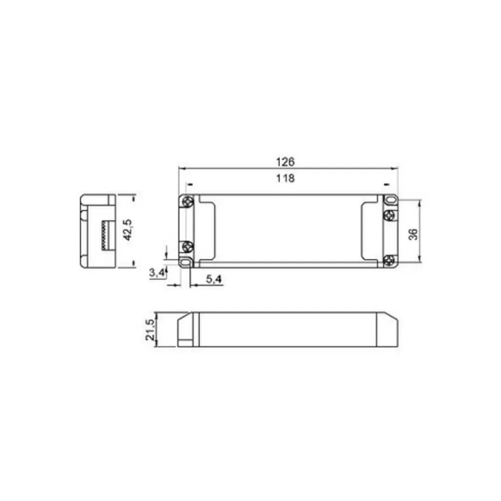 BRUMBERG QualityFlex LED-stripsæt 5m 48W 3.100K