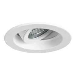 BRUMBERG Indbygningsspots>Tirrel dyb GU10 indbygningsspot, rund, hvid