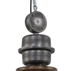 Brun hængelampe Bikkel XXL i industridesign^Steinhauer Outlet