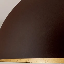 ORION Brun-gylden pendellampe Nerry