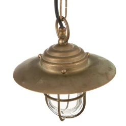 Bruno pendel til udendørs brug, antik messing^Moretti Luce Best