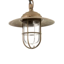 Bruno pendel til udendørs brug, antik messing^Moretti Luce Best