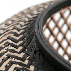 Steinhauer Bue-gulvlampe Sparkled Light sort