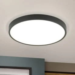 ORION Bully LED-loftslampe i sort, 3.000 K, Ø28cm