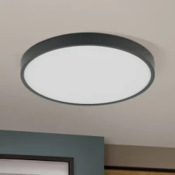 ORION Bully LED-loftslampe i sort, 3.000 K, Ø28cm