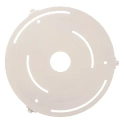 ORION Bully LED-loftslampe, mat nikkel, Ø 24 cm