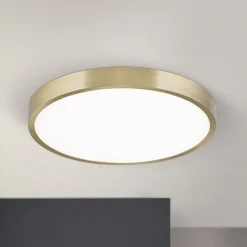 ORION Bully LED-loftslampe med patina-look, Ø 28 cm